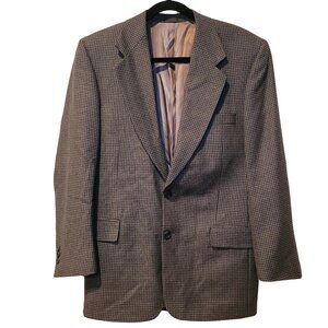 Vintage Louis Roth Tweed, Lined Sport Coat Blazer Men's Size 36S Made in USA